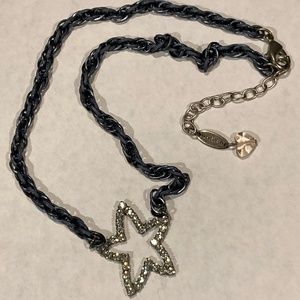 Sabika Star Denim Rope Necklace